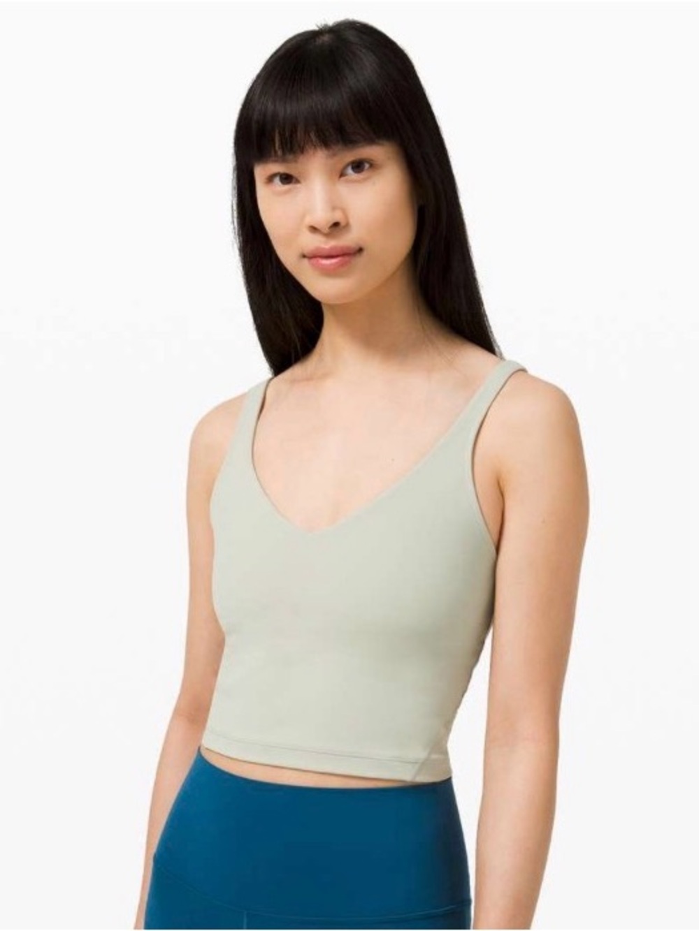 Green Fern Align Tank Top size 4